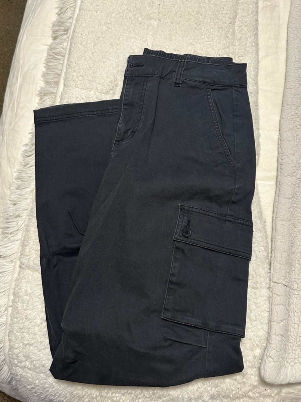 Baggy Black Cargo Pants